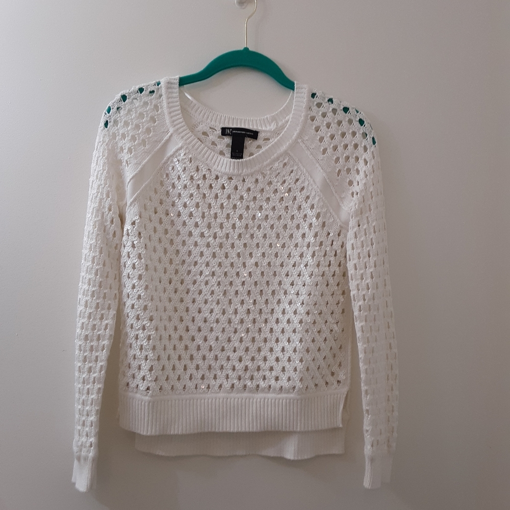 I.N.C. Sequin Sweater